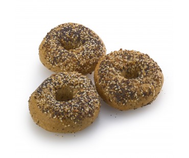 Low Carb NY Style Everything Bagels 3 pack - Fresh Baked